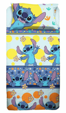 LILO & STITCH COMPLETO LENZUOLA SINGOLO 1 PIAZZA DISNEY HERMET