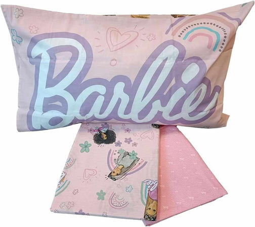 BARBIE COMPLETO LENZUOLA SINGOLO 1 PIAZZA DISNEY HERMET
