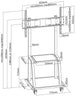 Supporto Universale da Pavimento per TV 37-100''