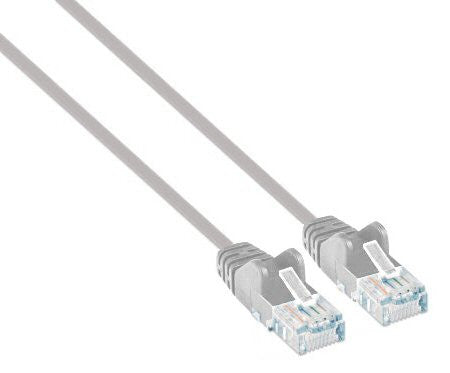 Cavo patch di rete Cat6 UTP Slim 0,5 m grigio