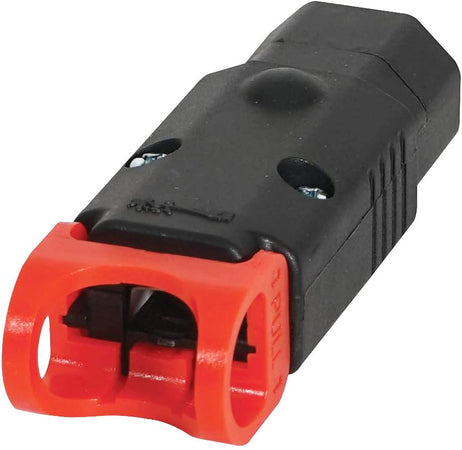 Connettore VDE F per Assemblaggio Cavi Dispositivi a Freddo con Blocco IEC-Lock+
