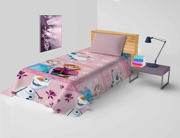 Disney Copriletto estivo Non Trapuntato 1 Piazza in Panama di Cotone Hermet vari personaggi