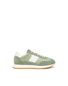 Nero Giardini sneakers uomo in pelle alloro verde E601110U518