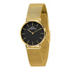 Orologio CHRONOSTAR donna Preppy dorato / nero -  32 mm