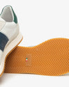 Nero Giardini sneakers uomo in pelle yougurt bianco E601112U714