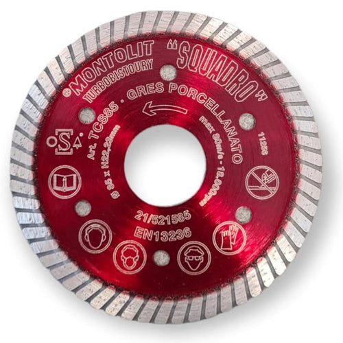 Montolit TCS85 Turmont – Disco diamantato 85 mm