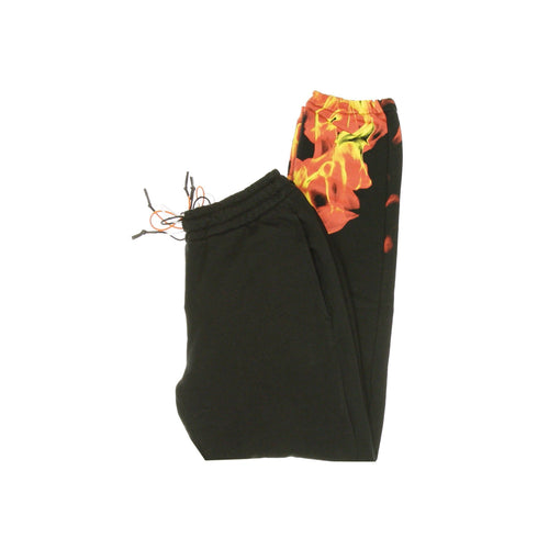 IHS Pantalone Tuta Leggero Uomo Flames Black da uomo