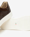 Nero Giardini sneakers uomo in pelle marone E601150U412