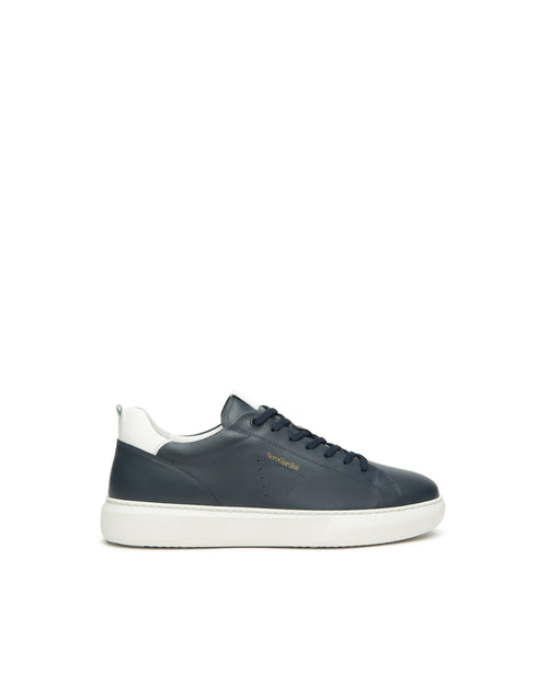Nero Giardini sneakers uomo in pelle blu E601160U207