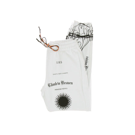 IHS Pantalone Tuta Leggero Uomo Manifesto White da uomo