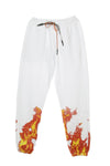 IHS Pantalone Tuta Leggero Uomo Flames White da uomo