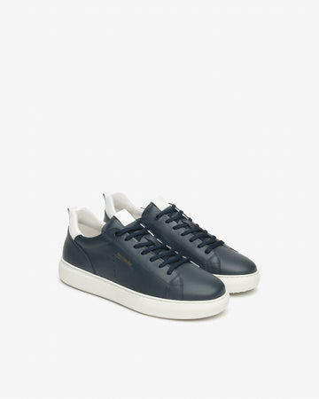 Nero Giardini sneakers uomo in pelle blu E601160U207