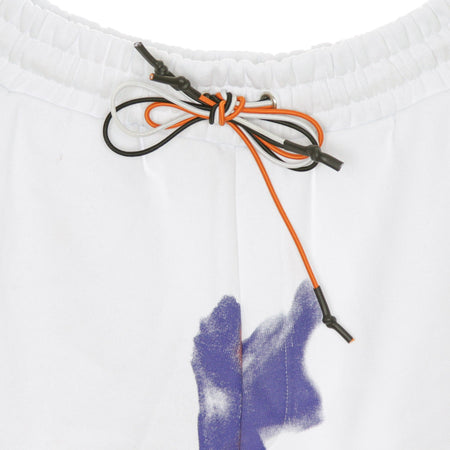 IHS Pantalone Corto Tuta Uomo Multi Flames White da uomo