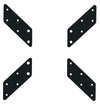 Adattatore per Supporto VESA da 200x200 a 400x400 Nero