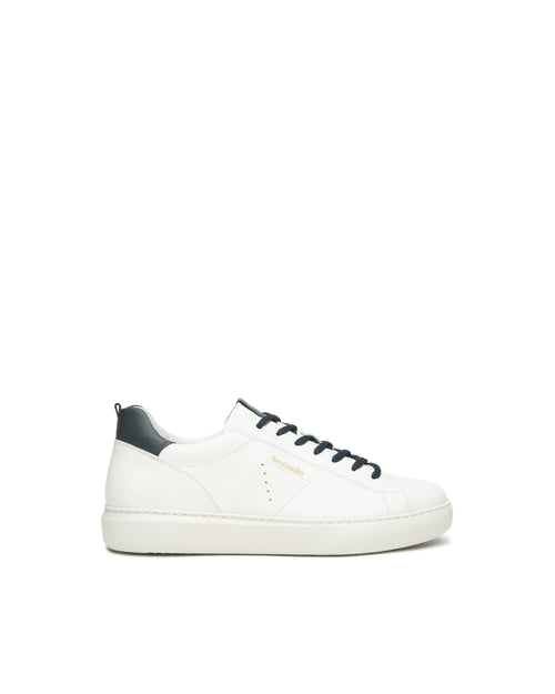 Nero Giardini sneakers uomo in pelle bianco E601160U707