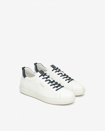 Nero Giardini sneakers uomo in pelle bianco E601160U707