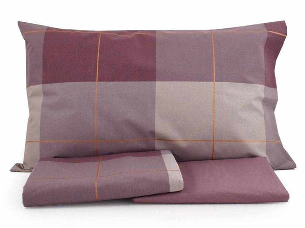 Gabel COMPLETO COPRIPIUMINO MATRIMONIALE COTONE SMITH COLORE VINACCIA