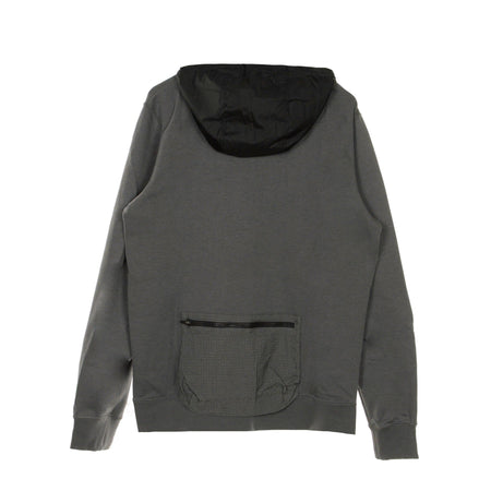 Nike Felpa Leggera Cappuccio Uomo Sportswear Cj Hoodie Iron Grey/black da uomo
