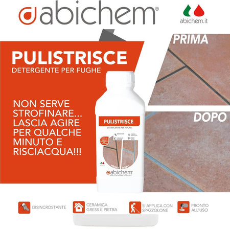 PULISTRISCE – Detergente per fughe pavimenti 1 L