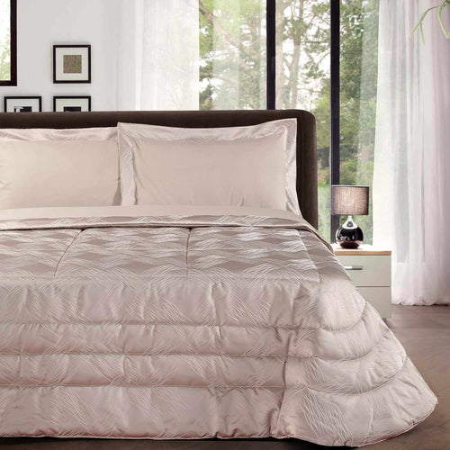 NAPOLI COLLEZIONE MON AMOUR ELEGANTE TRAPUNTA MATRIMONIALE IN COTONE E POLIESTERE