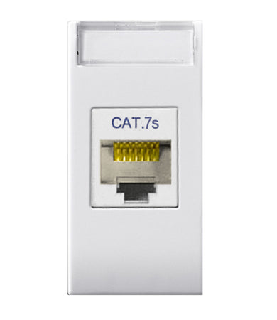 Domus S44 Presa RJ45 Cat.7 FTP Bianco Lucido