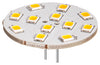 Faretto Led a Disco 12LED SMD G4 5050 2W 230lm Bianco Caldo, Classe E