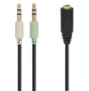 Adattatore Auricolare Microfono per Smartphone