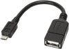 Cavo USB 2.0 OTG A Femmina / Micro B Maschio 0.2 m