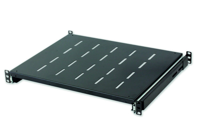 Mensola per Rack 19'' Estraibile 550mm Nera