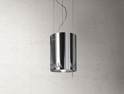 Cappa a Isola Sospesa con diametro da 25 cm in acciaio inox Elica 64714985-1