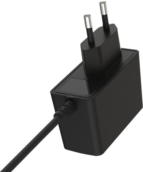 Alimentatore AC/DC 5V 1A Plug 5.5x2.1 mm Slim Nero