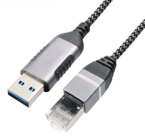 Cavo USB 3.0 Tipo A Maschio a Ethernet RJ45 Maschio 1m