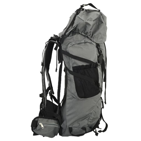 Zaino da Trekking 100 L  40 x 22 x 90 cm in Tessuto Oxford Grigio