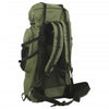 Zaino da Trekking Verde Militare 100 L in Tessuto Oxford