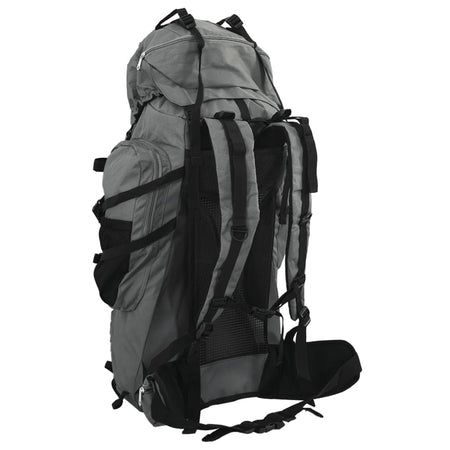 Zaino da Trekking 100 L  40 x 22 x 90 cm in Tessuto Oxford Grigio