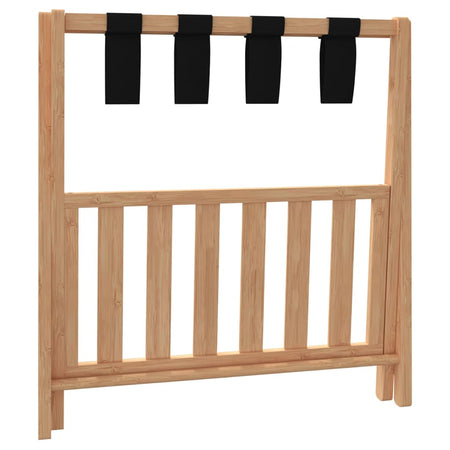 Portabagagli 68x38x58 cm in Bambù e Tessuto Designi Pieghevole