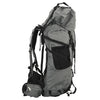 Zaino da Trekking Grigio 60 L in Tessuto Oxford
