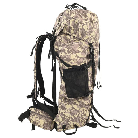 Zaino da Trekking Cammello Mimetico 80 L 40 x 20 x 78 cm Tessuto Oxford