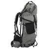 Zaino da Trekking Grigio 80 L in Tessuto Oxford  40 x 20 x 78 cm