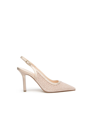 Nero Giardini slingback donna in velour col. femme E615431DE677