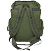 Zaino Stile Militare Idrorepellente con Fibbie robuste 65 L Verde Oliva