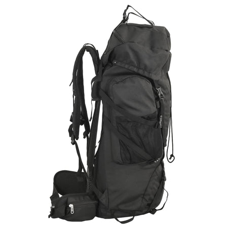 Zaino da Trekking in Tessuto Oxford Idrorepellente 40 x 20 x 78 cm 80 L Nero