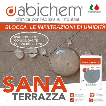 Sana Terrazza – Idrorepellente effetto bagnato 1 e 5 litri