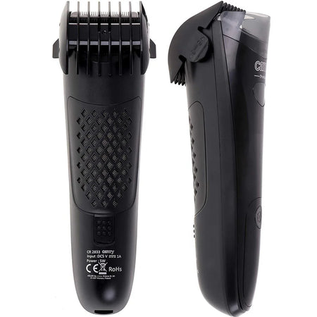 Rasoio Elettrico Taglia Capelli Trimmer con Aspirapeli USB Regola Barba Camry