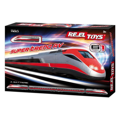 Pista treno Re. El Toys 0323 Super Av 6 tracciati scala 1:60