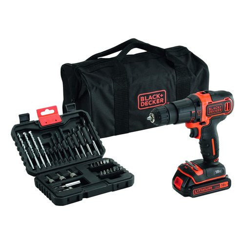 Trapano percussione Black & Decker BDCHD18S32