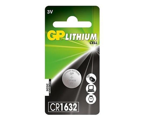 GP (GPBM) LITHIUM BATTERY CR1632 - 3V