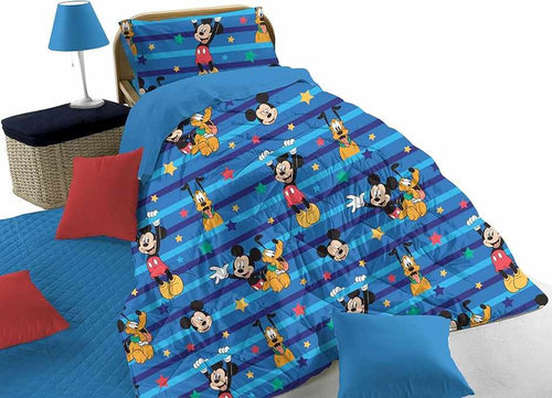 TRAPUNTA LETTO SINGOLO 1 PIAZZA TOPOLINO DISNEY HERMET
