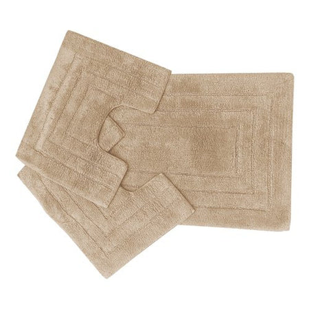Set tappeti bagno Quarzo Bianco 18154 BEST Ecrù