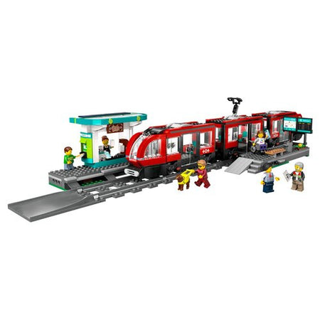 Tram e fermata del tram LEGO 60423 CITY TRAIN